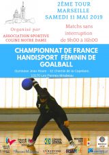 Championnat De France Handisport Féminin de Goalball 2019